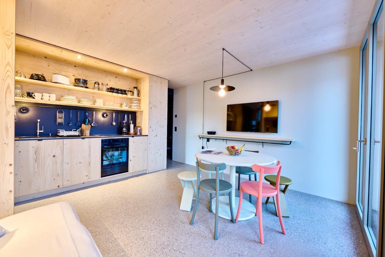 Apart Hotel Adelboden Am Dorfplatz Buitenkant foto