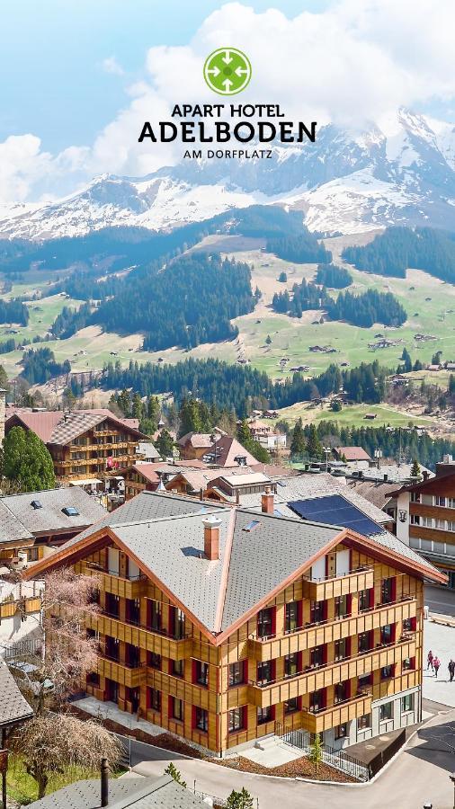 Apart Hotel Adelboden Am Dorfplatz Buitenkant foto